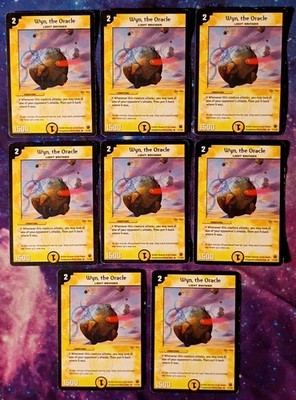 X8 Wyn, the Oracle 11/55 DM-02 Duel Masters TCG - 2004 Crushinators of Doom - LP