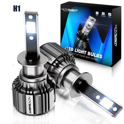2X H1 Auto Scheinwerfer 15000LM 6500K Mit Zulassung Fern/Abblendlicht Halogen
