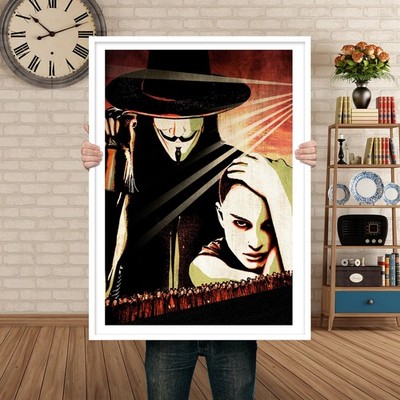 V wie Vendetta Wandbild Poster Größe A3