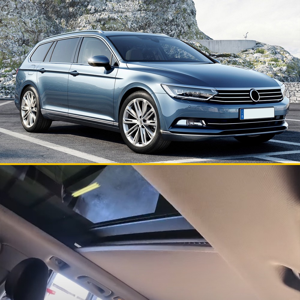 Car Gray Sunroof Cover Sunshade Curtain For VW 2010-2014 Golf 2008-09 VW Jetta