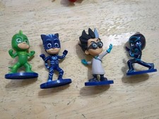 PJ Masks Action Figures 3 Lot of 4 Cat Boy Just Play