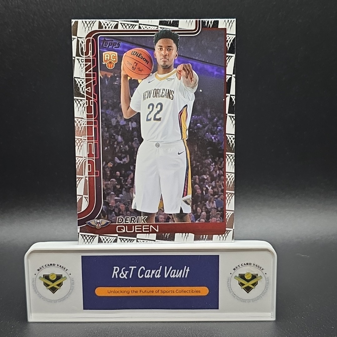 2025-26 Topps Basketball Derik Queen #213 Season Basket Tip-Off Parallel (RC)