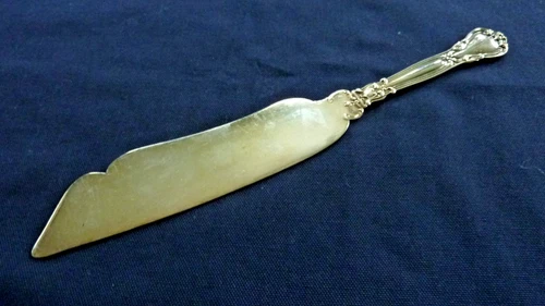 Sterling Silver Cake Knife by Gorham in the Chantilly Pattern JE Caldwell & Co
