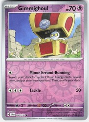Gimmighoul 097/191 Surging Sparks Reverse Holo Common