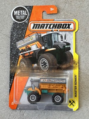 Matchbox Master Sower Joy Farm Machine MBX Construction Long Card a