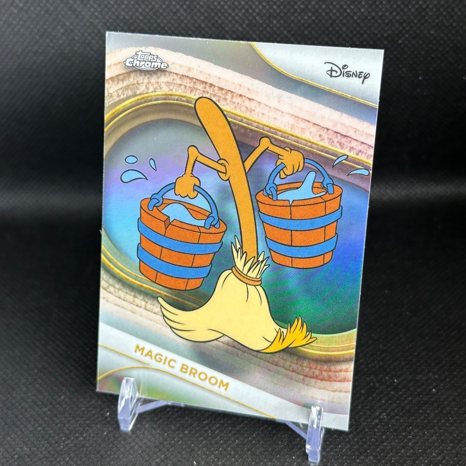 Magic Broom #189 Refractor - 2025 Topps Chrome Disney Fantasia