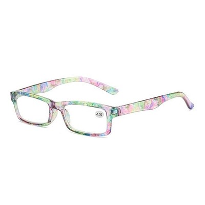 Rectangle Fashion Retro Reading Glasses Full Rim Men Women Glasses