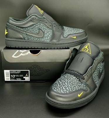 M 10 Air Jordan 1 Low SE Black/ Tour Yellow-Anthracite IM6568-010