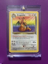 dragonite pokemon card 19 62 Dragonite 19/62 CGC 6.5 (Non Holo)