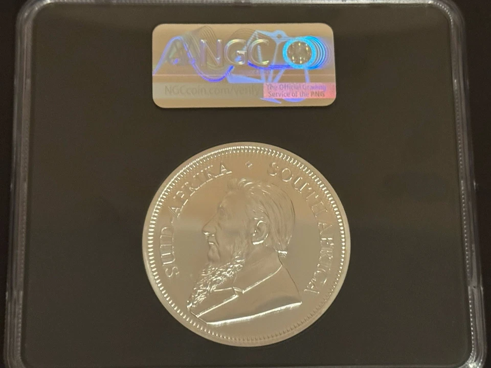 2020 SA 2 oz Silver FDP - 1 of first 862 struck Krugerrand NGC PF 69 Ultra Cam - Image 3 of 4