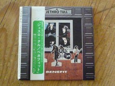 Jethro Tull: "Benefit" Japan Mini-LP CD+4 (NM) TOCP-65881 +1st Promo Obi QN