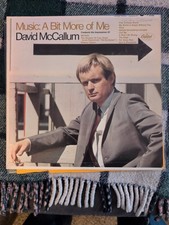 David McCallum Music a Bit More Of Me Lp Mono VG+ Dr. Dre The Edge Sample