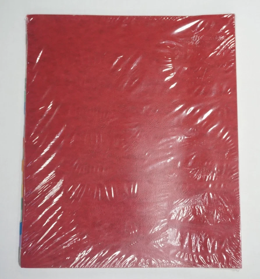 NEW Wilson Jones 12x20 Alphabetical A-Z Favorite Desk File / Sorter 3c Burgundy - Image 4 of 4