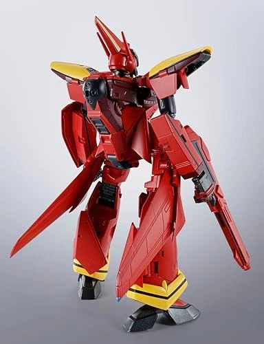 Figura de acción Bandai HI-METAL R Macross 7 VF-19 personalizada Fire Valkyrie Foto 4 de 4