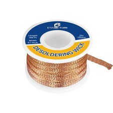 Essmtuin Solder Wick Braid 100Ft with Flux for Electronic, Desoldering Wick B...