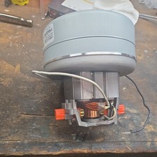 Ametek 116432-00 Vacuum Mtr/Blwr, Thru-Flow, 2 Stge, 1 Spd