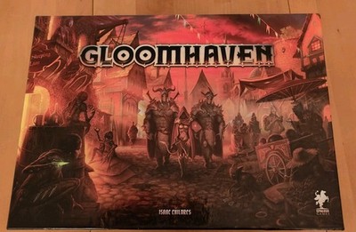 Gloomhaven First Edition English + Folded Space Insert + All Original Stickers