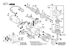New Genuine Bosch 2605703014 Clamping Flange