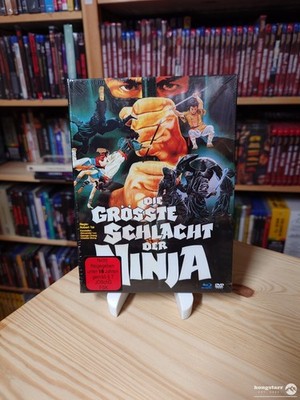 Die grösste Schlacht der Ninja - Mr. Banker Films - Mediabook A - Blu ray - neu