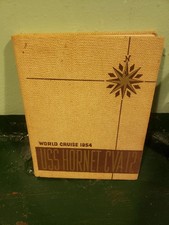 USS Hornet (CVA-12) 1954 World Deployment Cruise Book