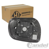 Diederichs Spiegelglas Konvex Links Passend FüR Toyota RAV | 6687027