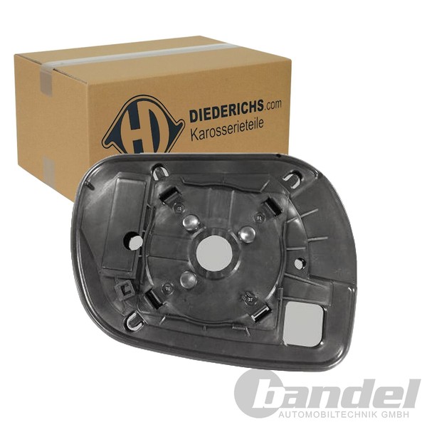 Diederichs Spiegelglas Konvex Links Passend FüR Toyota RAV | 6687027-image