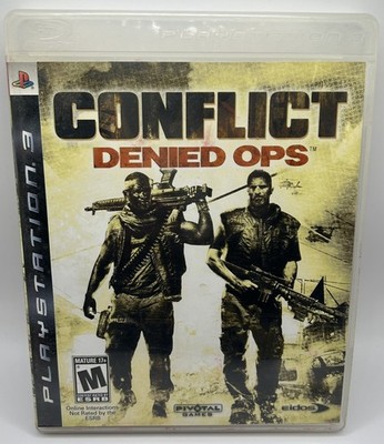 Conflict: Denied Ops (Sony PlayStation 3, 2008) No Manual