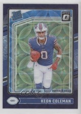 2024 Panini Donruss Optic Rated Rookie Purple Scope Prizm Keon Coleman #263 05ol