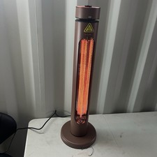 Portable Infrared Patio Heater 2000W Electric Heater with 8 Heating Levels,