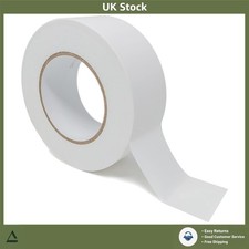 Heavy Duty White Duct Tape 48mm x 50M Waterproof Strong Gaffer Tape 0.26 per metre