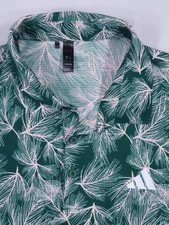 110 NEW ADIDAS GOLF Ultimate365 LARGE Mesh Print Polo Shirt IW1409 PERFORATED L