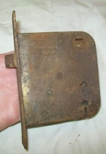 Antique Mortise Door Latch/Lock, NO KEY, The Yale Lock from Grandpas' Old House