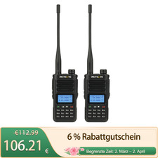 Retevis RA89 Dualband-Amateurfunkgerät,Handfunkgerät mit großer Reichweite,Typ-C