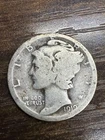 New Listing1919-D Mercury Dime - Actual Silver Coin Shown Good Shape Same Day Shipping Free