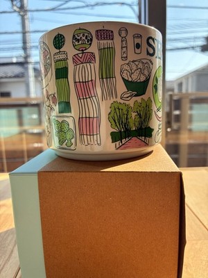 Sendai Miyagi Japan Starbucks coffee Cup Mug 14oz Been There