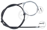 A.B.S. K14082 Seilzug, Feststellbremse For Renault