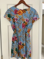 Versace Girls Dress Floral  Size 12 With Tags