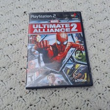 PS2 Marvel: Ultimate Alliance 2 Tested PlayStation 2 PS2 Complete CIB w/ Manual