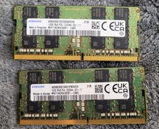 32GB 2 x 16GB Samsung 2Rx8 PC4-3200V DDR4 SODIMM Laptop Memory RAM