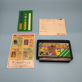 NAMCOT Romance of Three Kingdoms Conqueror NES Retro Game Cartridge