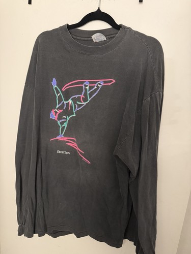 vintage 1991 beefy tee snowboarding shirt