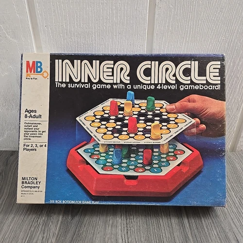 Vintage 1981 Inner Circle Survival Game Milton Bradley Board Game NEW Open Box
