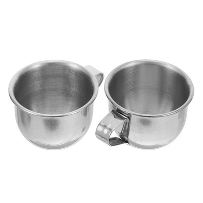2 Pcs Rostfreier Wasserbecher Edelstahl-wasserbecher Metallbecher - Bild 1 von 4