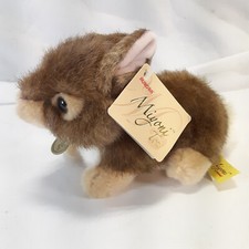 Aurora Miyoni Tan Baby Bunny Plush Stuffed Animal Toy 26256 New Free Shipping