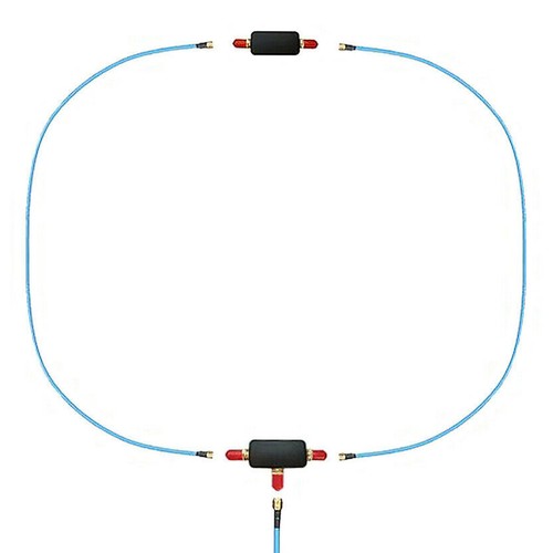 1Set Magnetico Antenna Portatile Passivo Magnetico Loop Antenna per HF e VHF - Foto 2 di 9