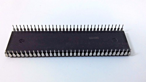 Microprocesador Motorola CPU MC68000P8 DIP 64 OB26M QEUB8927 - Imagen 5 de 5