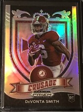 2021 Panini SILVER PRIZM DRAFT PICKS DeVonta Smith Crusade  #165