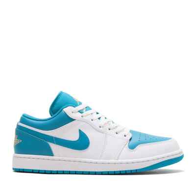 Nike Air Jordan 1 Low Aquatone Celestial Gold 553558-174 US