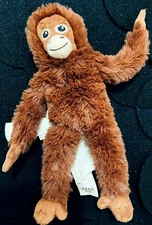 Ikea DJUNGELSKOG Small Monkey Animal 5 ½'' Mini ORANGUTAN Plush Soft Toy New