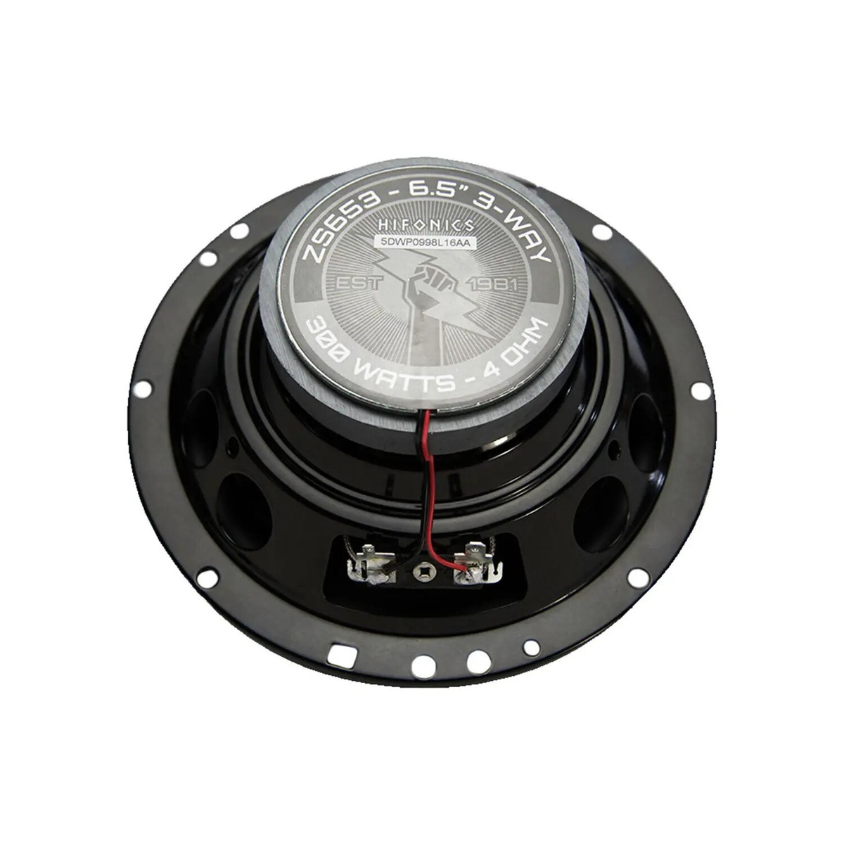 Audio System Hifonics ZS653 Zeus 6.5 Inch 3-Way Car Audio Coaxial